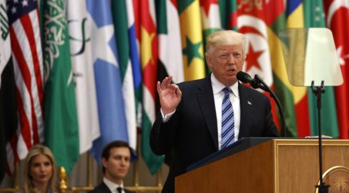 Trump Tells Muslim World To Stop Enabling Terrorism