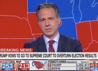 After Crying About Trump For Four Years, Russia Hoaxer Jake Tapper Says Republicans Must Concede Defeat…Or Else